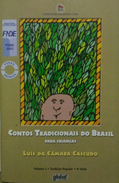 Capa do livro Contos tradicionais do Brasil Para crianças