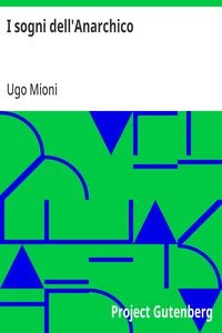 Capa do livro I sogni dell'Anarchico
