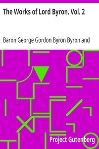 Capa do livro The Works of Lord Byron. Vol. 2