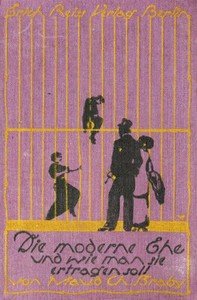 Capa do livro Die moderne Ehe und wie man sie ertragen soll