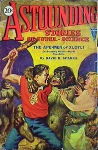 Capa do livro Astounding Stories of Super-Science, December 1930