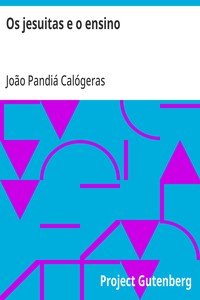 Capa do livro Os jesuitas e o ensino