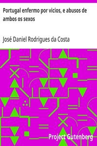 Capa do livro Portugal enfermo por vicios, e abusos de ambos os sexos