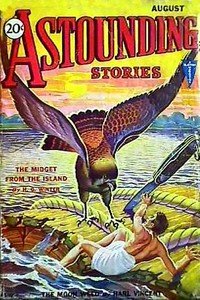 Capa do livro Astounding Stories, August, 1931