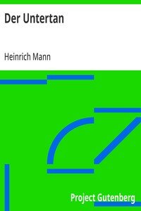 Capa do livro Der Untertan
