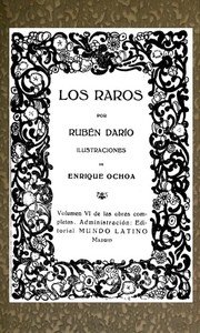 Capa do livro Los Raros: Obras Completas Vol. VI
