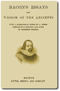 Capa do livro Bacon's Essays, and Wisdom of the Ancients