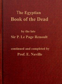 Capa do livro The Egyptian Book of the dead