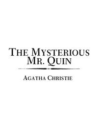 Capa do livro The mysterious Mr. Quin